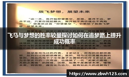 飞马与梦想的胜率较量探讨如何在追梦路上提升成功概率