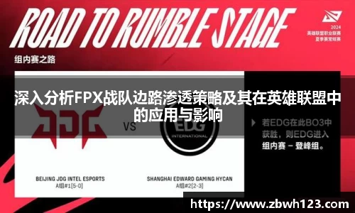 深入分析FPX战队边路渗透策略及其在英雄联盟中的应用与影响